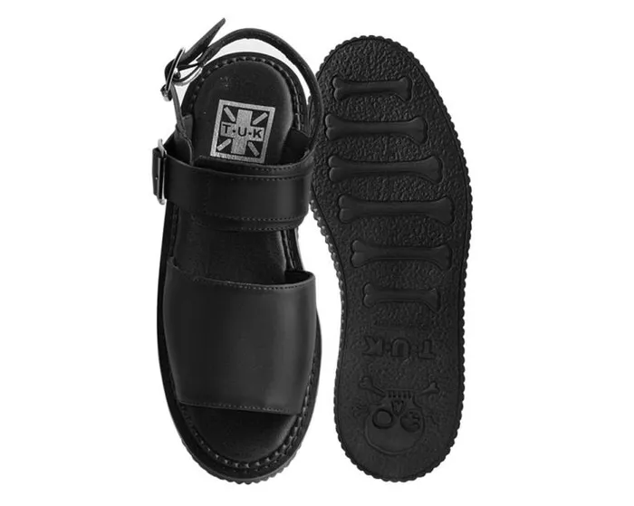 TUK Shoes Sandals Women Black BrushOff Strato Sandal TUK Shoes Sandals Women Black BrushOff Strato Sandal