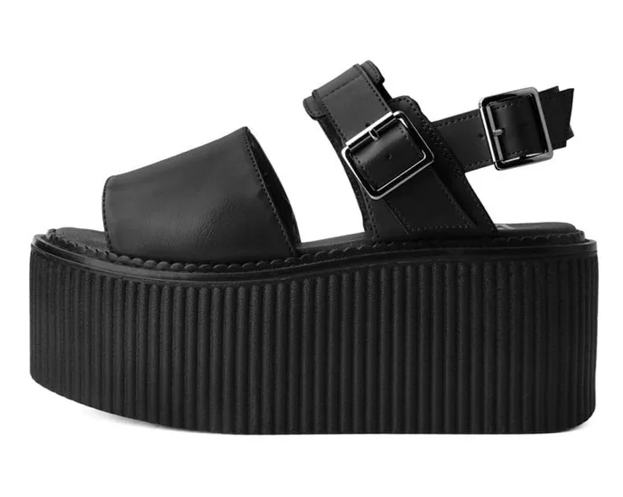 TUK Shoes Sandals Women Black BrushOff Strato Sandal TUK Shoes Sandals Women Black BrushOff Strato Sandal