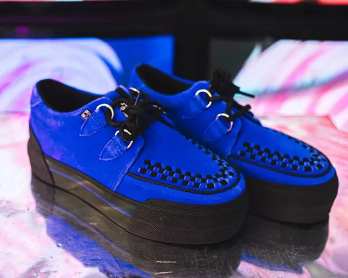 TUK Shoes Sneakers Women Black Suede Platform Sneaker TUK Shoes Sneakers Women Black Suede Platform Sneaker