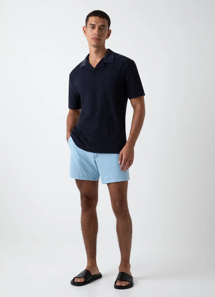 Tailored Swim Shorts Light Blue Swimwear ussunspel Men Tailored Swim Shorts Light Blue Swimwear ussunspel Men