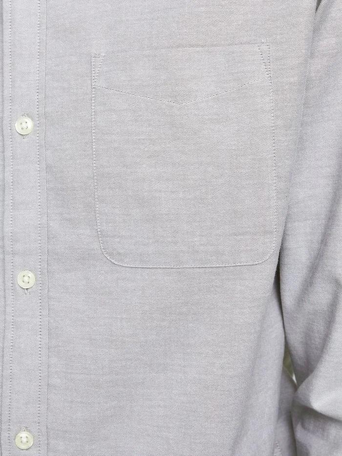 Tailoring JACK and JONES Mens OFFORD SHIRT Grey Grey Melange