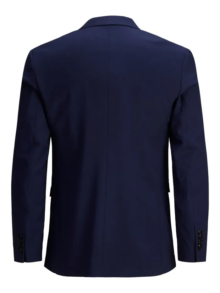 Tailoring JACK and JONES Mens SUPER SLIM BLAZER Blue Medieval Blue