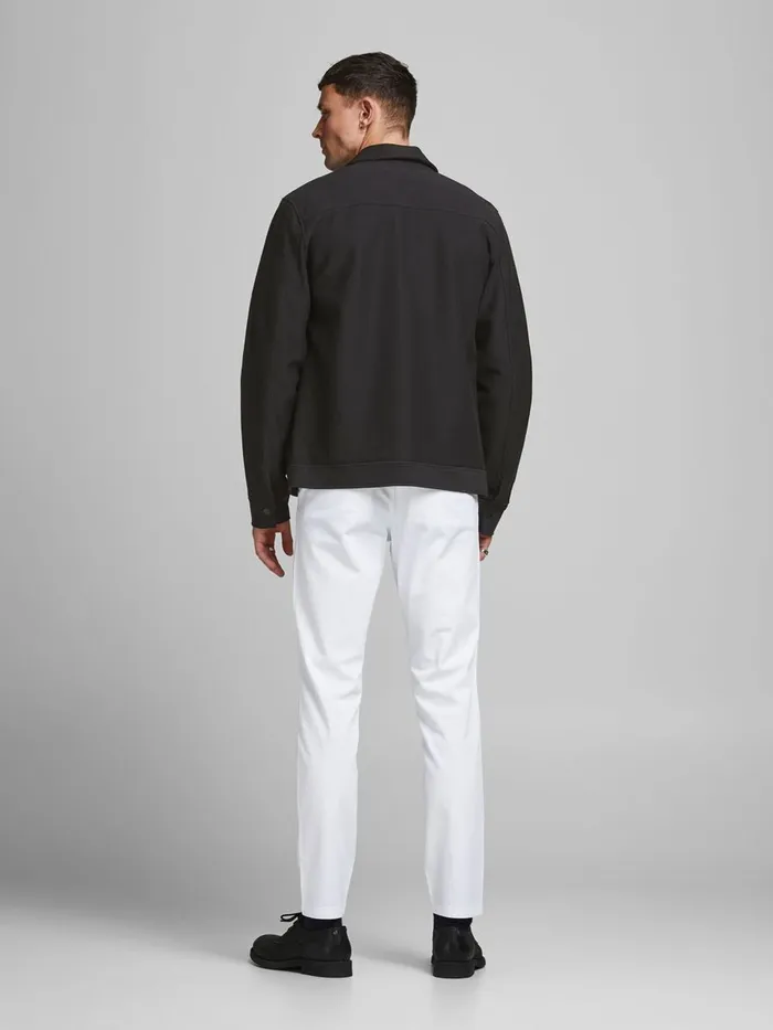 Tailoring JACK and JONES Mens SWEAT TRUCKER JACKET Black Black
