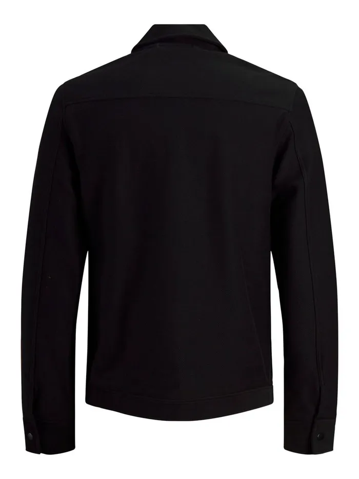 Tailoring JACK and JONES Mens SWEAT TRUCKER JACKET Black Black