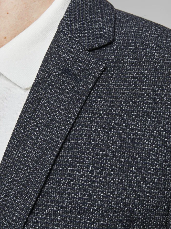 Tailoring JACK and JONES Mens TWOBUTTON SLIM FIT BLAZER Grey Sky Captain