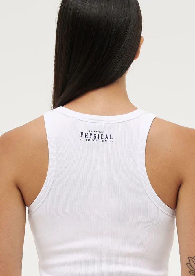 Tanks PHYSICAL TANK IN OPTIC WHITE 8211 PE Nation Women