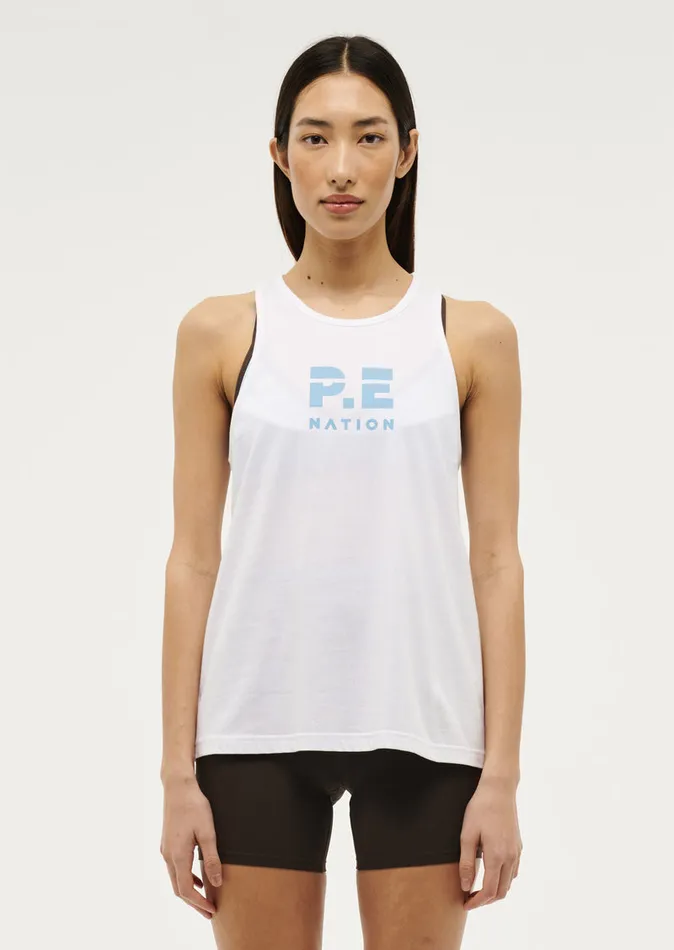 Tanks Women REUNION TANK IN OPTIC WHITE PE Nation