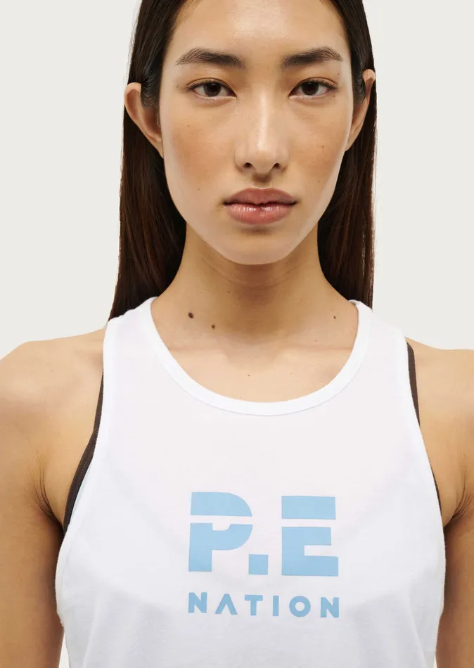 Tanks Women REUNION TANK IN OPTIC WHITE PE Nation