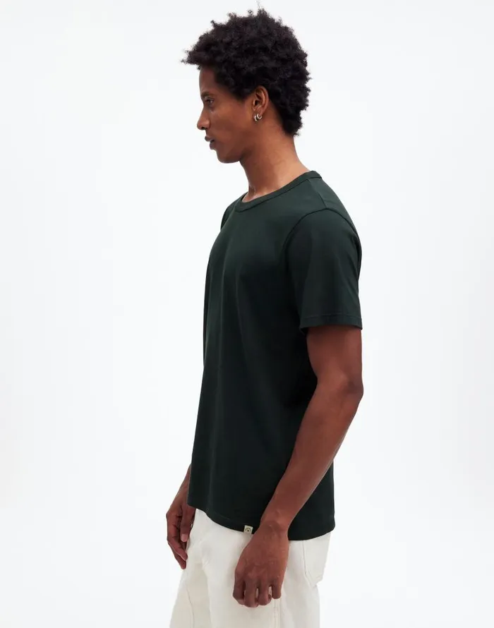 Tees Men Madewell GarmentDyed Allday Crewneck Tee Bottle Green