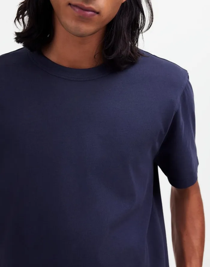 Tees Men Madewell GarmentDyed Allday Crewneck Tee Twilight