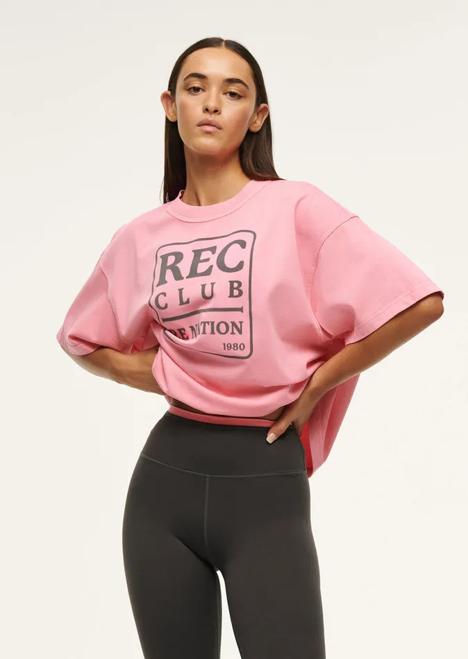 Tees PE Nation Women RALLY TEE IN PINK LEMONADE