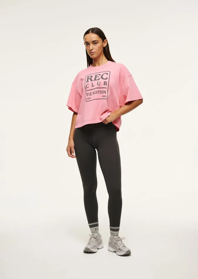 Tees PE Nation Women RALLY TEE IN PINK LEMONADE
