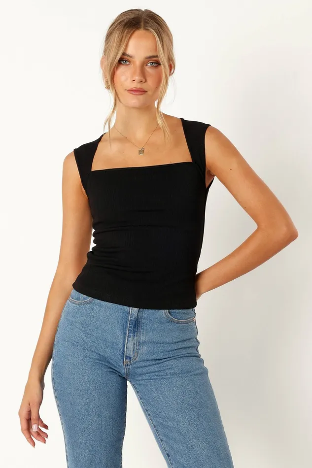 Tees Petal and Pup Women Clara Top Black