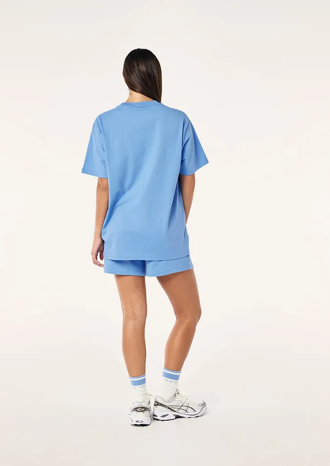 Tees Women PE Nation DOWNTIME SHORT SLEEVE TEE IN CORNFLOWER BLUE