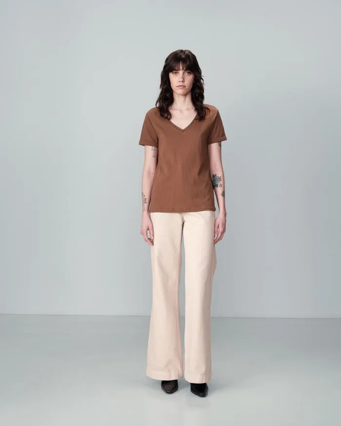 TEESHIRT CHOCOLAT NOA Shop Grace and Mila ShortSleeves Tshirts