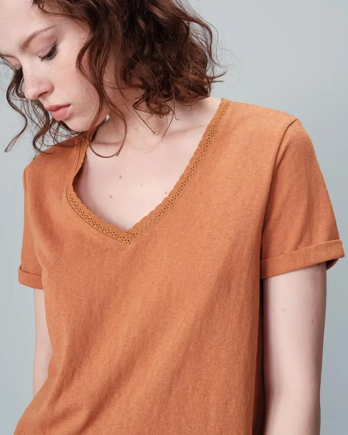 TEESHIRT OCRE NOA Shop Grace and Mila ShortSleeves Tshirts