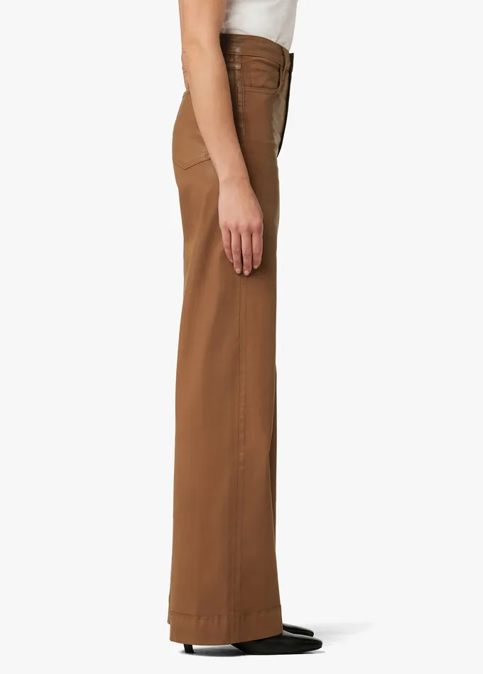 THE MIA Leather Brown Women Wide Leg Joe8217s Jeans