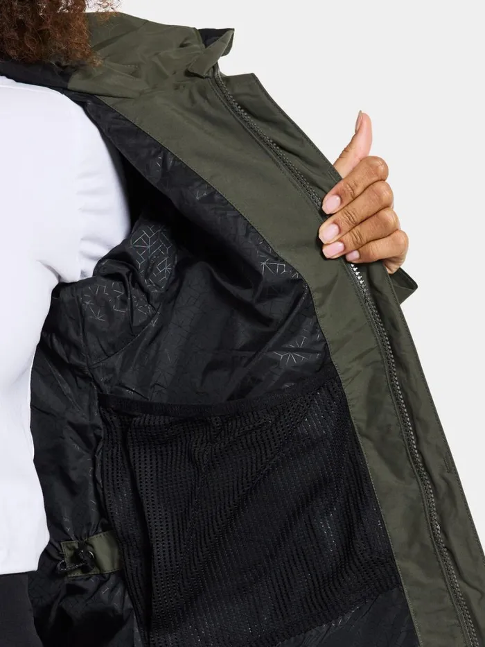 Thelma Parka Deep Green Women Didriksons Parkas