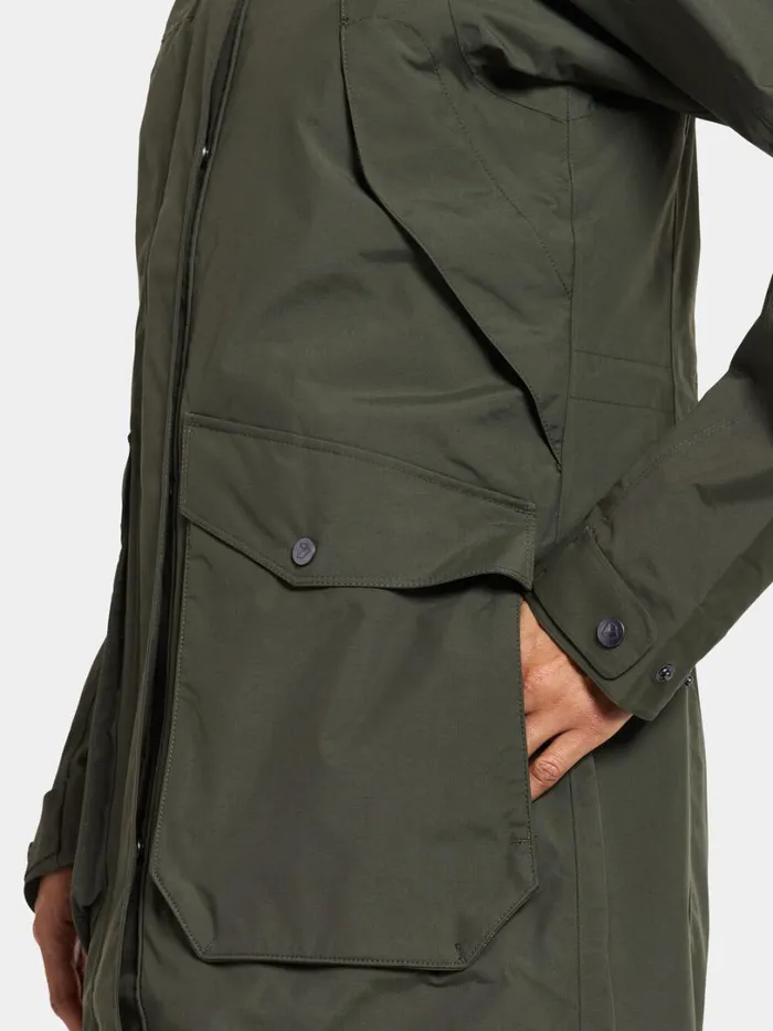 Thelma Parka Deep Green Women Didriksons Parkas