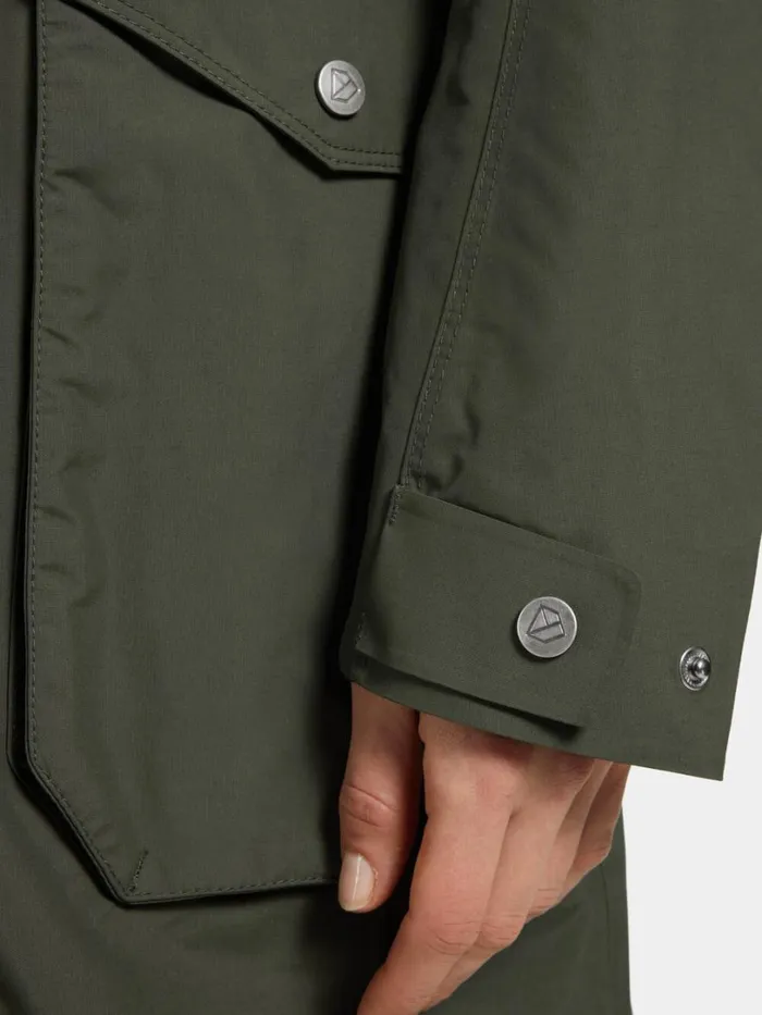 Thelma Parka Deep Green Women Didriksons Parkas