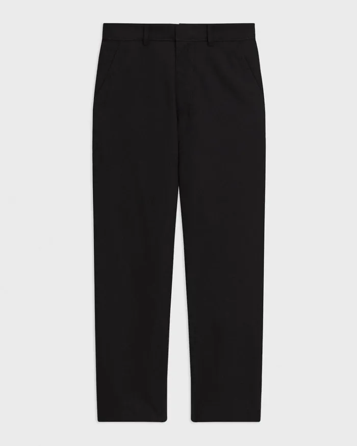 Theory Relaxed Pant In Gabardine Black Men Pants