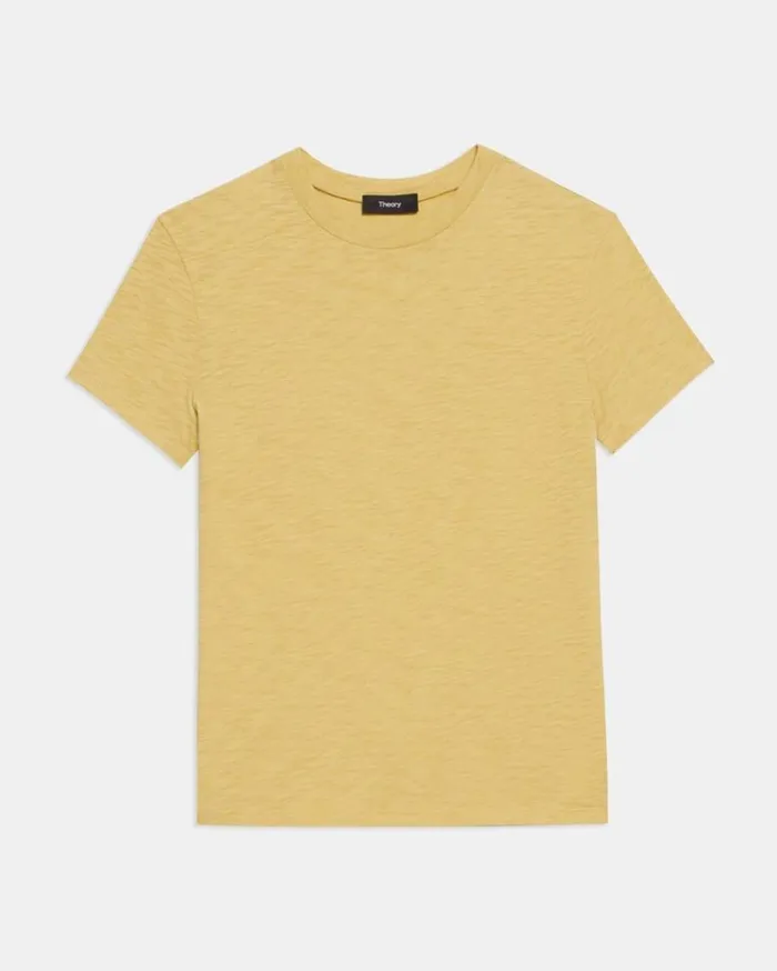 Theory Tiny Tee In Organic Slub Cotton Sun Women TShirts Tank Tops Theory Tiny Tee In Organic Slub Cotton Sun Women TShirts Tank Tops