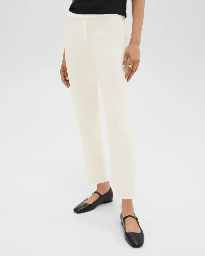 Theory Treeca PullOn Pant In Admiral Crepe Rice Women Pants
