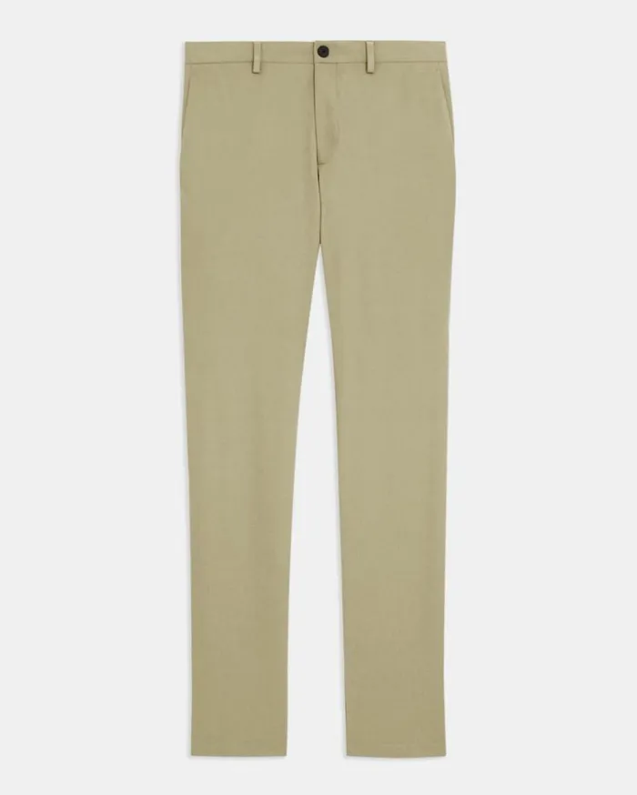 Theory Zaine Pant In Precision Ponte Light Olive Men Suits Theory Zaine Pant In Precision Ponte Light Olive Men Suits