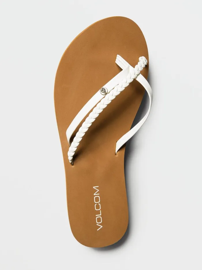 Thrills II Sandals 8211 White Womens Volcom Sandals