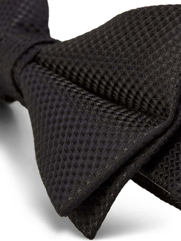 Ties and Bowties JACK and JONES Mens ONTREND BOW TIE Black Black