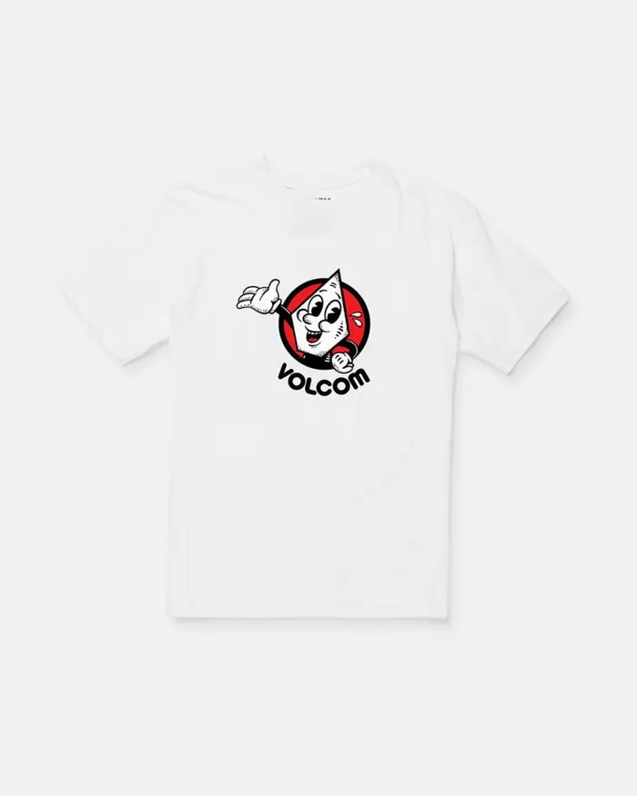 Toddler Boys Mr Stone Short Sleeve Tee 8211 White Kids Volcom TShirts and Tanks Toddler Boys Mr Stone Short Sleeve Tee 8211 White Kids Volcom TShirts and Tanks