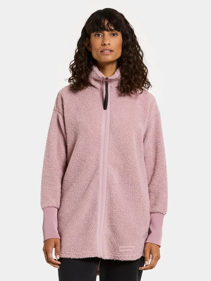 Tola FullZip Oyster Lilac Women Didriksons Spring Jackets