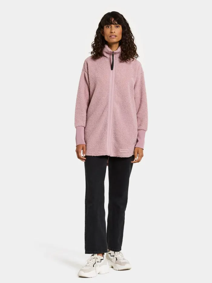 Tola FullZip Oyster Lilac Women Didriksons Spring Jackets