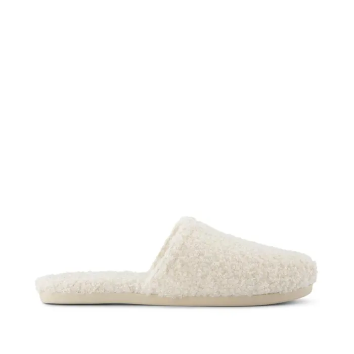 Toms Alpargatas Alpargata Mule Plush Faux Shearling Natural 8211 Women