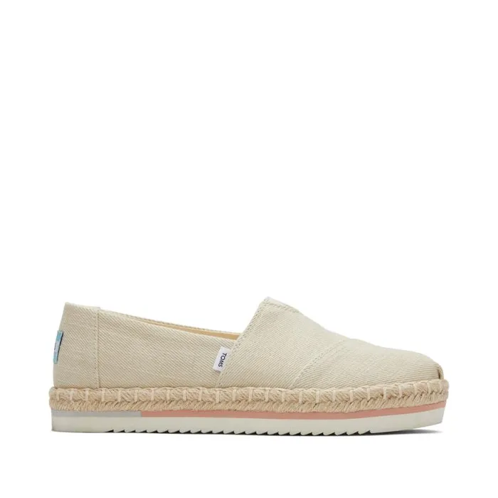 Toms Alpargatas Alpargata Platform Rope Espadrille Natural 8211 Women