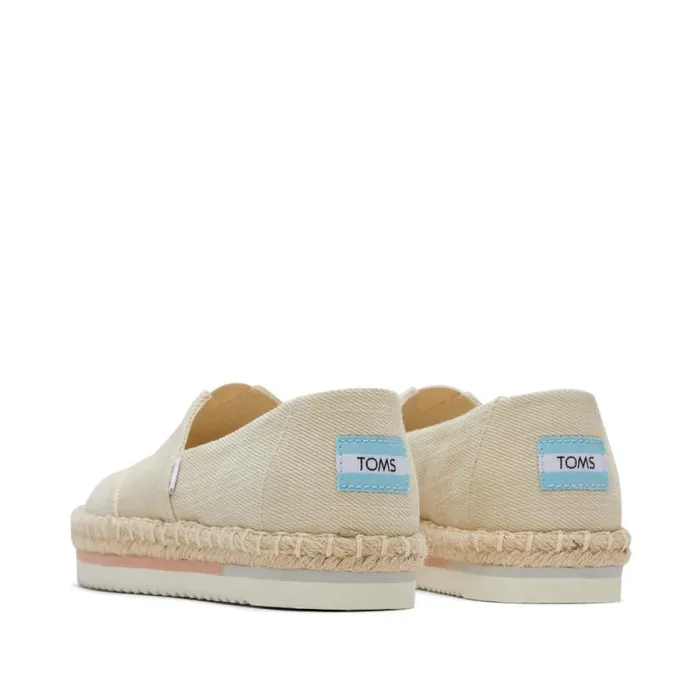 Toms Alpargatas Alpargata Platform Rope Espadrille Natural 8211 Women Toms Alpargatas Alpargata Platform Rope Espadrille Natural 8211 Women