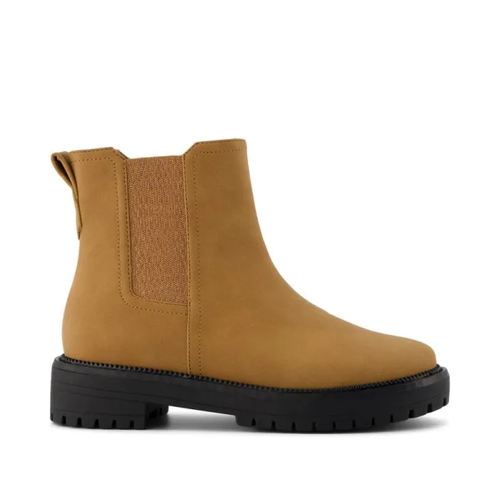 Toms Boots and Booties Bennet Kids Boot Tan Nubuck Pu 8211 Kids
