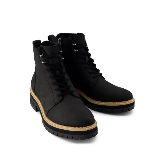 Toms Boots and Booties Wylder Boot Water Resistant Black Nubuck Leather 8211 Women Toms Boots and Booties Wylder Boot Water Resistant Black Nubuck Leather 8211 Women