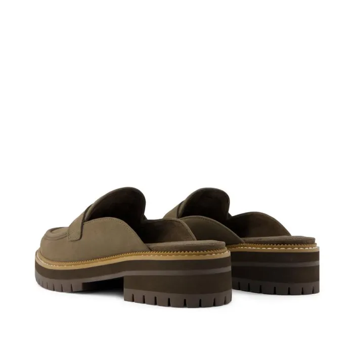 Toms Flats and Loafers Cara Mule Loafer Canteen Green 8211 Women Toms Flats and Loafers Cara Mule Loafer Canteen Green 8211 Women