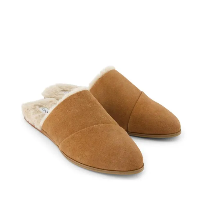 Toms Flats and Loafers Jade Flat Cozy Brown 8211 Women Toms Flats and Loafers Jade Flat Cozy Brown 8211 Women