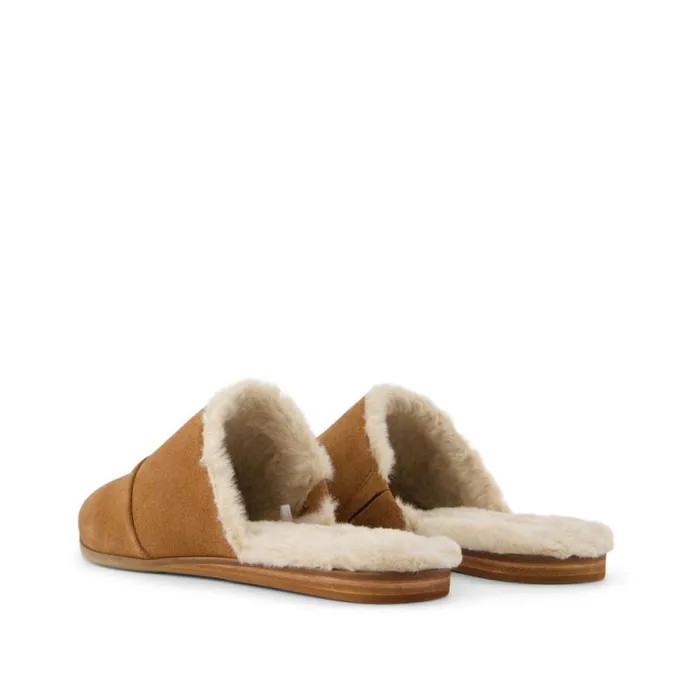 Toms Flats and Loafers Jade Flat Cozy Brown 8211 Women Toms Flats and Loafers Jade Flat Cozy Brown 8211 Women