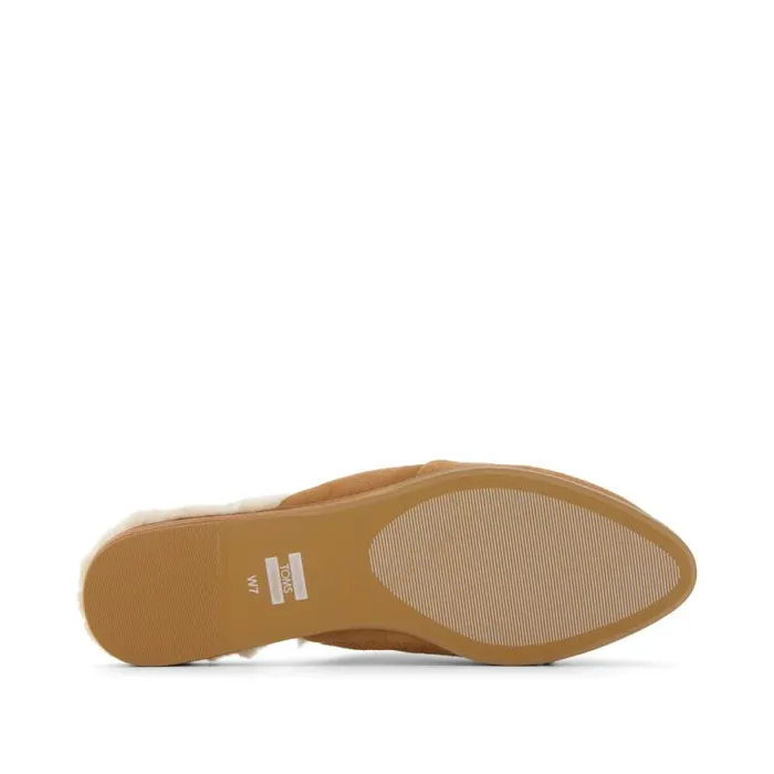Toms Flats and Loafers Jade Flat Cozy Brown 8211 Women Toms Flats and Loafers Jade Flat Cozy Brown 8211 Women
