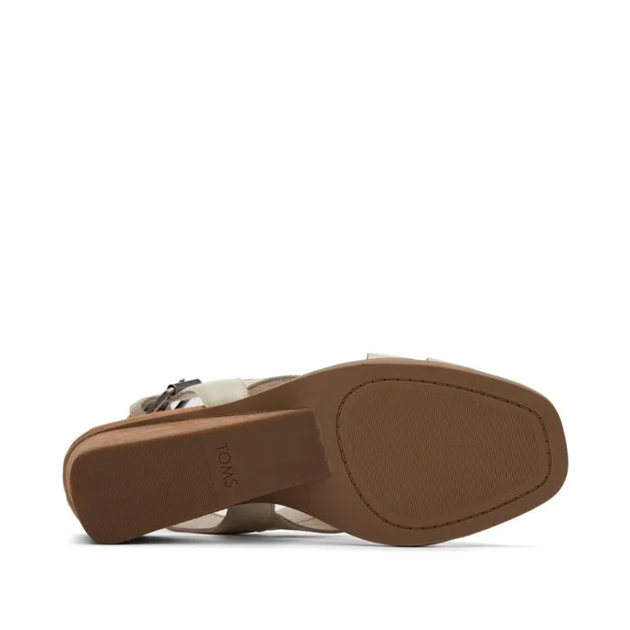 Toms Heels and Wedges Gracie Wedge Sandal Leather Fog 8211 Women Toms Heels and Wedges Gracie Wedge Sandal Leather Fog 8211 Women
