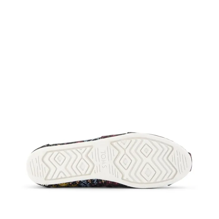 Toms TOMS Classics Alpargata Cloudbound Black Wildflowers 8211 Women Toms TOMS Classics Alpargata Cloudbound Black Wildflowers 8211 Women