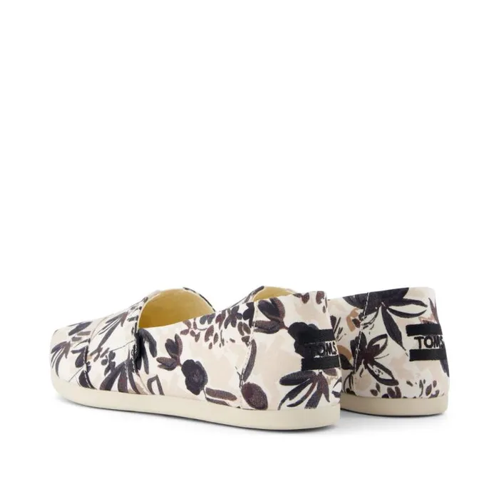 Toms TOMS Classics Alpargata Cloudbound Painted Floral Black 8211 Women Toms TOMS Classics Alpargata Cloudbound Painted Floral Black 8211 Women