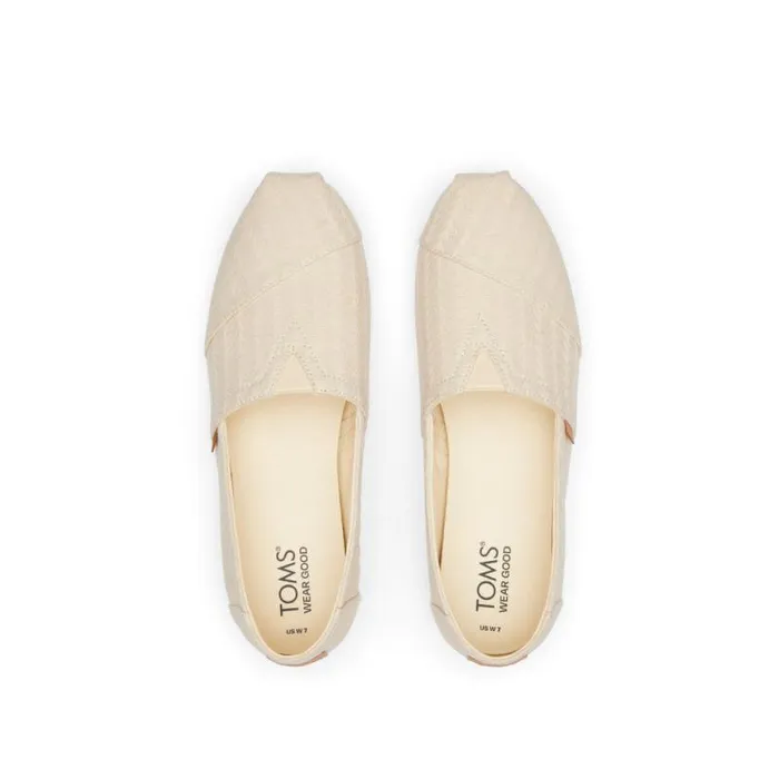 Toms TOMS Classics Alpargata Cloudbound Triangle Natural 8211 Women Toms TOMS Classics Alpargata Cloudbound Triangle Natural 8211 Women