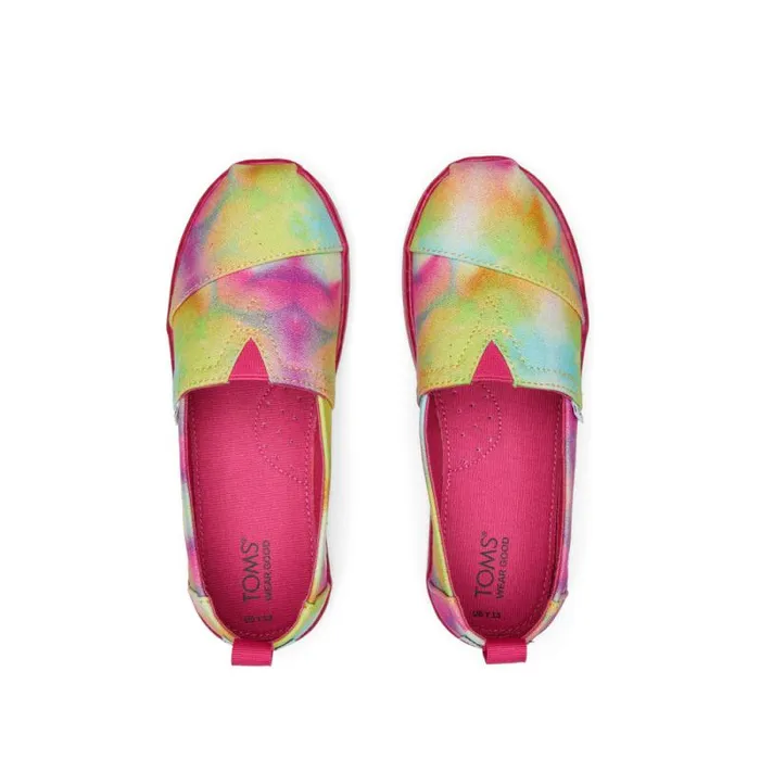 Toms TOMS Classics Alpargata Kids Shoe Botanical Sunprint 8211 KidsWomen Toms TOMS Classics Alpargata Kids Shoe Botanical Sunprint 8211 KidsWomen
