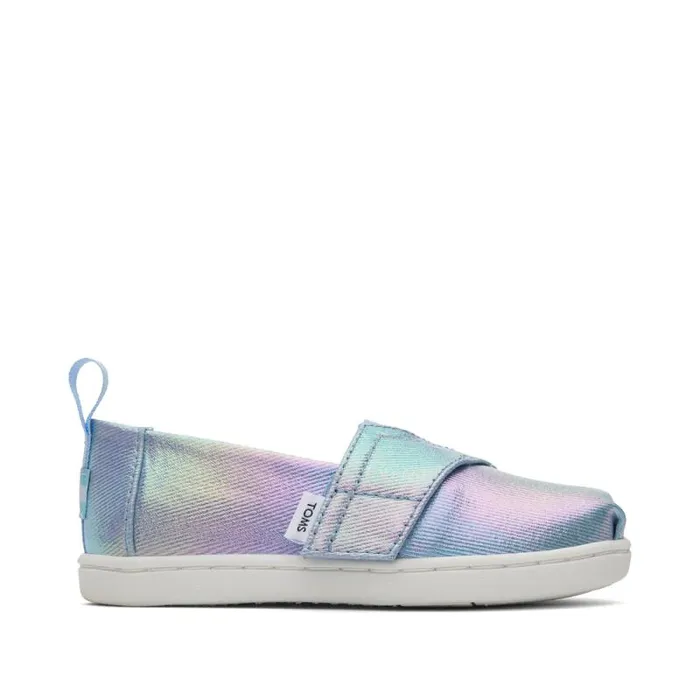 Toms TOMS Classics Alpargata Toddler Shoe Canvas Iridescent 8211 KidsWomen