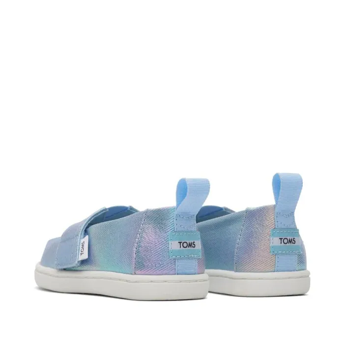 Toms TOMS Classics Alpargata Toddler Shoe Canvas Iridescent 8211 KidsWomen