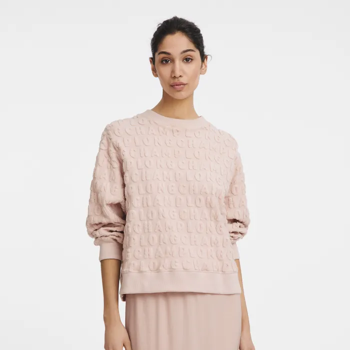 Tops and Blouses Longchamp Women Sweatshirt Nude Tops and Blouses Longchamp Women Sweatshirt Nude